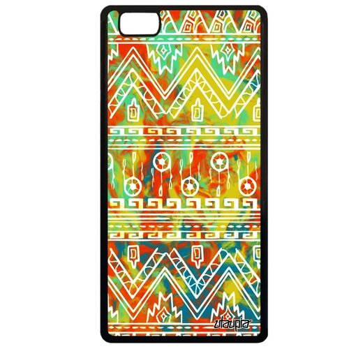 фото Чехол для телефонов huawei p8 lite 2015, "ацтекские мотивы" декоративный этнический utaupia