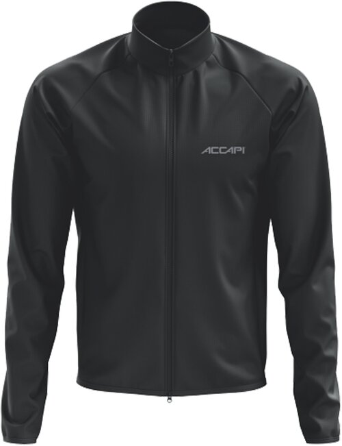 Куртка Accapi Wind/Waterproof Jacket Full Zip M, размер L, черный