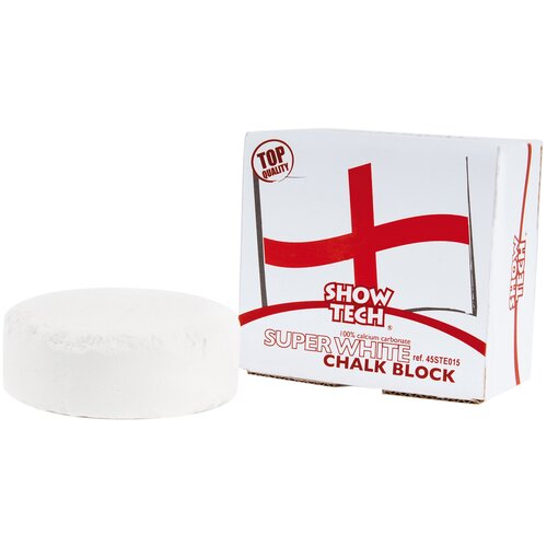 Transgroom Show Tech English Chalk Block Super White Round для отбеливания шерсти в виде мелка , 55 г