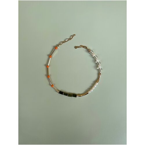 Чокер со вставками из камней