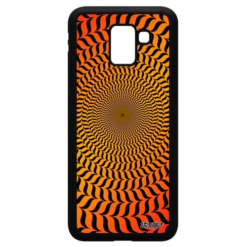 фото Чехол для смартфона samsung galaxy j6 2018, "иллюзия круга" мираж спираль utaupia