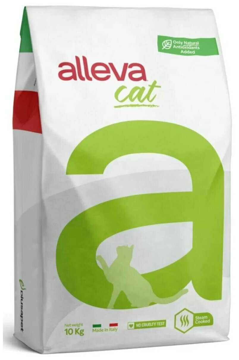 Alleva Equilibrium Cat сухой корм для взрослых кошек с уткой, Adult Sensitive Duck, 10 кг - фотография № 3
