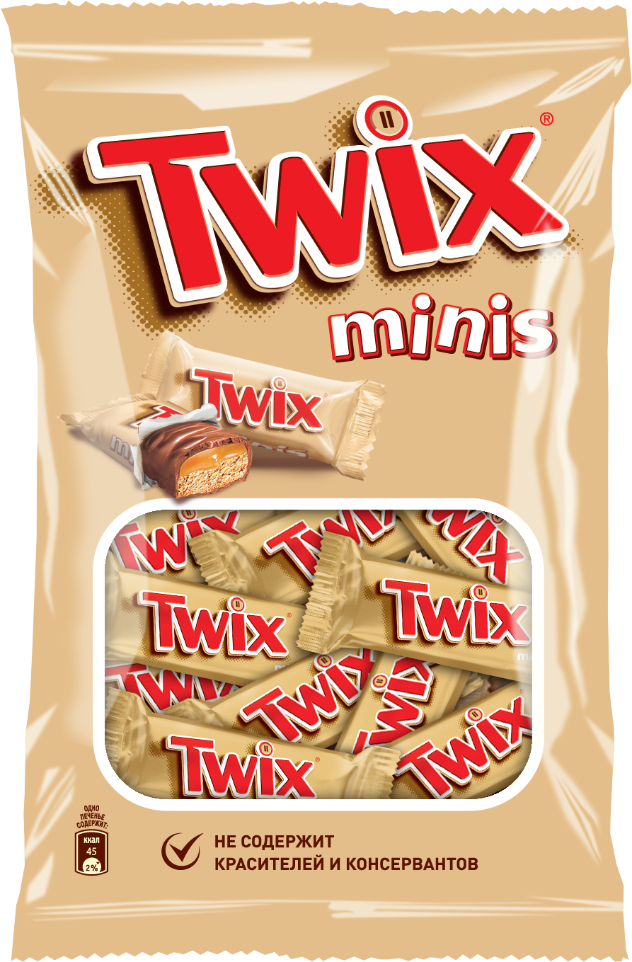 Конфеты Twix Minis пакет