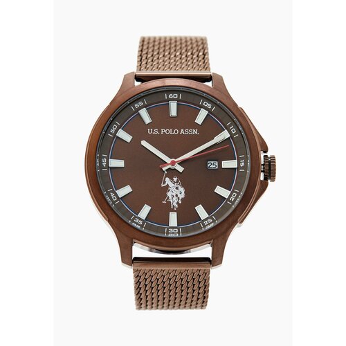 фото Наручные часы u.s. polo assn. часы наручные u.s. polo assn. uspa1032-05, коричневый