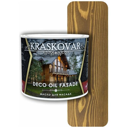 Масло Kraskovar Deco Oil Fasade, Можжевельник, 2.2 л масло kraskovar deco oil fasade махагон 2 2 л