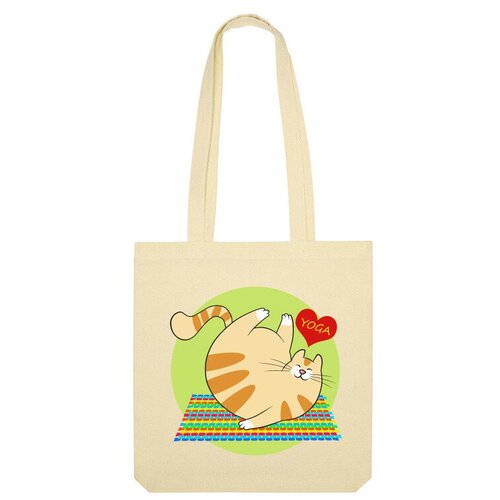 фото Сумка шоппер us basic, бежевый