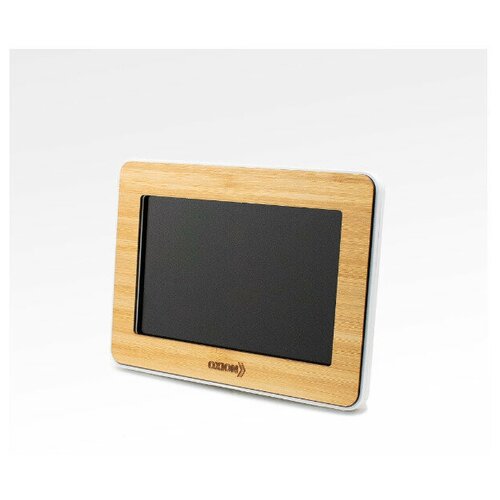 Часы-метеостанция Oxion OTM1560 с беспроводным датчиком цвет дерево 490500₽