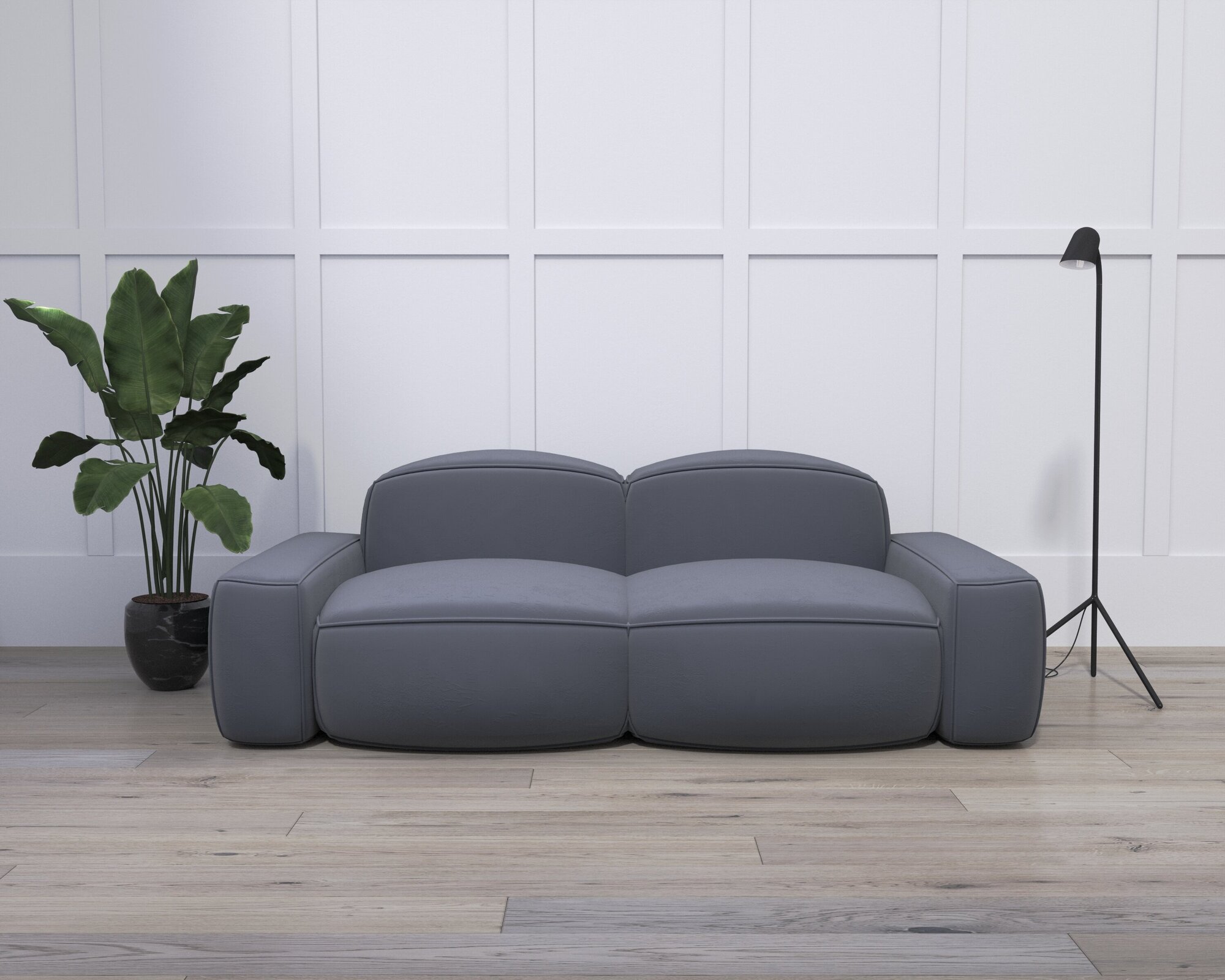 Модульный диван "Баст" 250x185x80 "нэндо" Velutto 32
