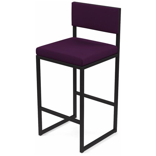 Полубарный стул Барнс-65 Alsav-Horeca AL 301S Фиолетовый 400*400*900