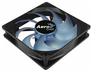 Вентилятор Aerocool Motion 12 plus Blue 120x120mm 3-pin 4-pin(Molex)22dB 160gr LED Ret