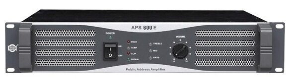 Усилитель мощности Show APS600E черный - фото №1
