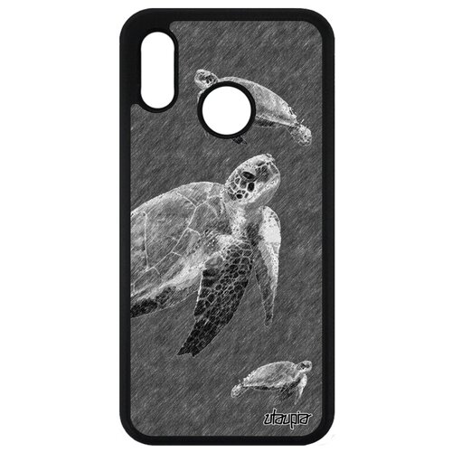 фото Чехол для huawei p20 lite, "черепаха" гиганская слоновая utaupia