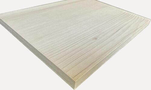 Изображение товара Мебельная деталь ЛДСП 1300х650х16мм Сосна Лапландия, Кромка со всех сторон