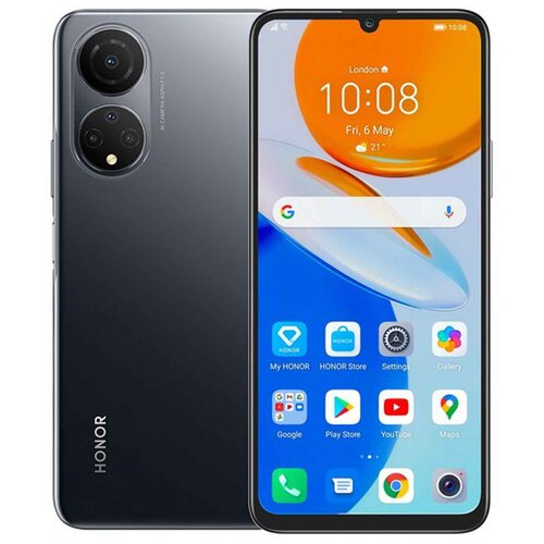 смартфон honor x9 4g 6 128 гб ru dual nano sim черный Смартфон HONOR X7 4/128 ГБ RU, Dual nano SIM, полночный черный