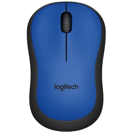 Беспроводная мышь Logitech M221 Silent, blue мышь беспроводная logitech m221 silent charcoal 910 006510