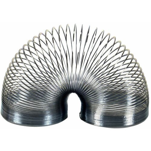 Слинки пружинка металлическая мини пружинка радуга slinky игрушка антистресс слинки длина 6 см радужная спираль