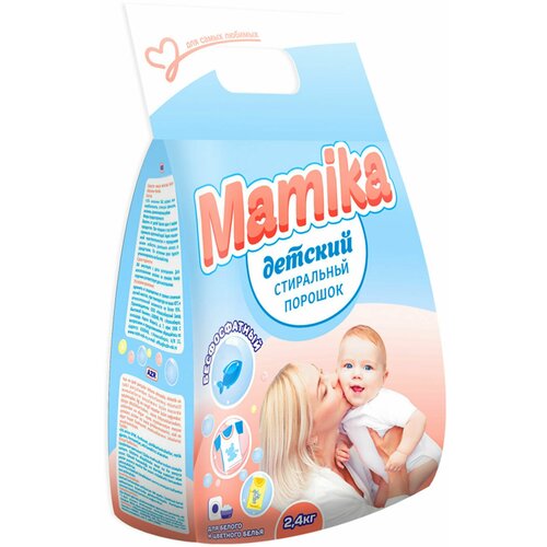 Стиральный порошок гипоаллергенный для всех типов стирки 2,4 кг MAMIKA 