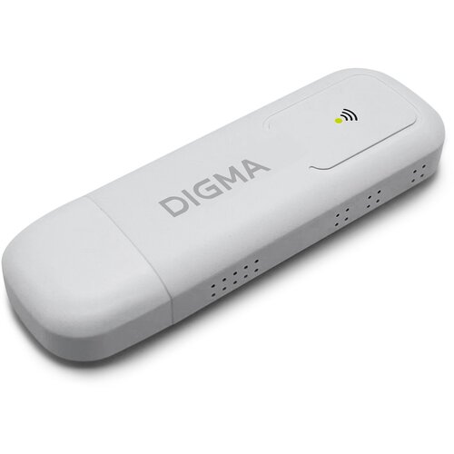 Модем 3G4G Digma Dongle WiFi DW1960 USB Wi-Fi Firewall Router внешний белый 11ac router wifi 5ghz wifi repeater 2 4g 5g dual band gigabit wireless router 5dbi high gain antenna wifi router 100m port