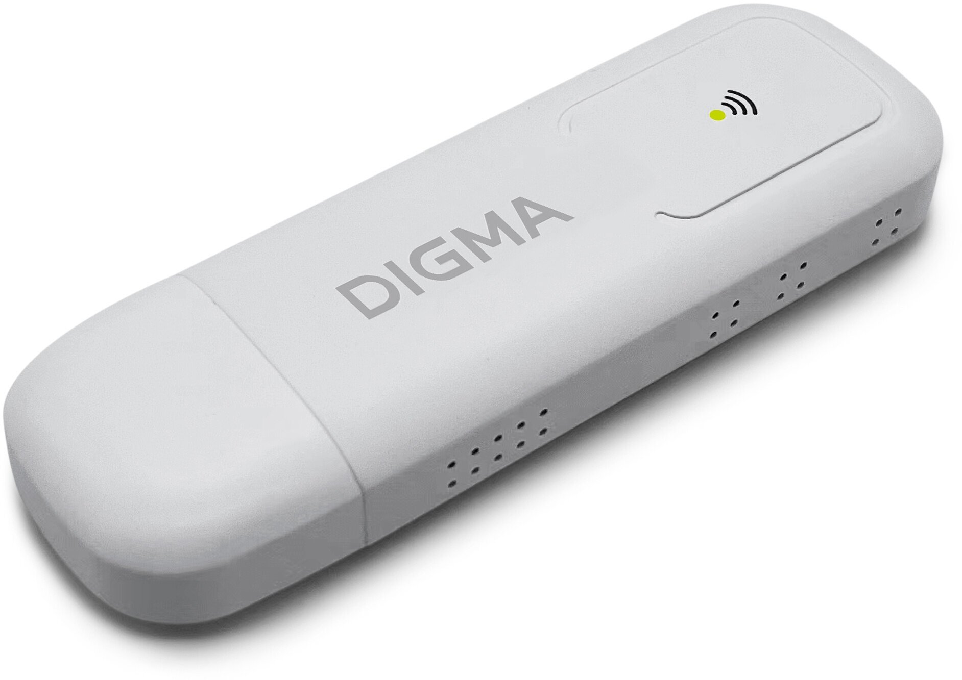 Модем 3G4G Digma Dongle WiFi DW1960 USB Wi-Fi Firewall Router внешний белый