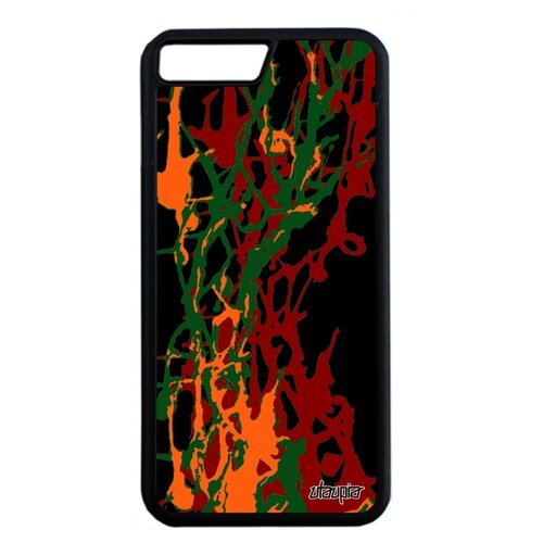 фото Чехол на мобильный apple iphone 8 plus, "огонь" абстракт фон utaupia