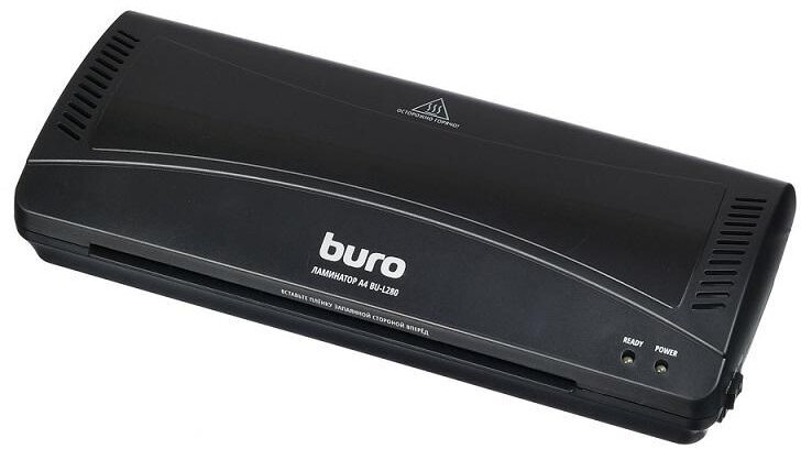 Ламинатор Buro BU-L280 (OL280) A4, 80-125мкм, 25см/мин, хол. лам. лам. фото