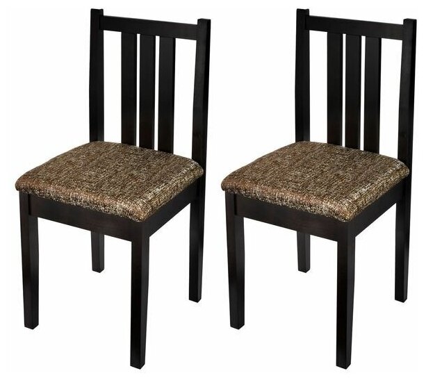 Комплект (2штуки) обеденных стульев KETT-UP ECO нильс KU318.3П деревянный цвет венге