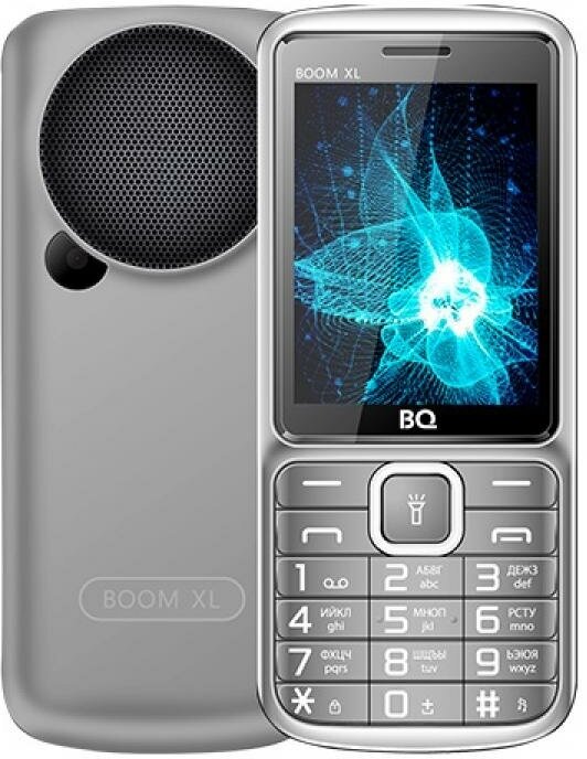 Сотовый телефон BQ BQM-2810 Boom XL серый (2*SIM, 2,8",32Mb,320х240,mSD до 8 ГБ,0,3Мп,1700 мАч) - фотография № 6