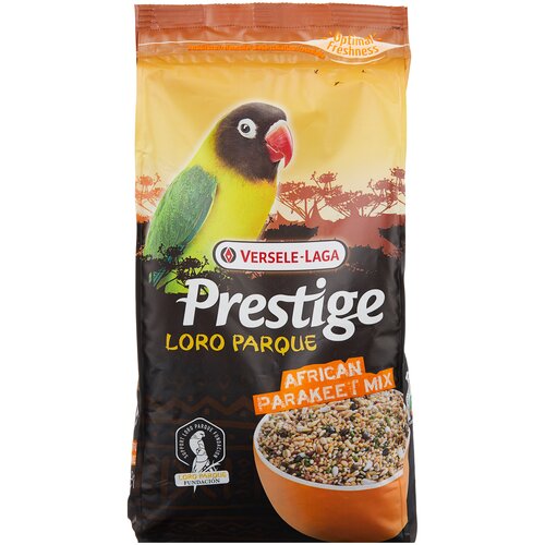 Versele-Laga корм Prestige PREMIUM Loro Parque African Parakeet Mix для средних попугаев, 1кг versele laga prestige big parakeets корм для средних попугаев 1кг