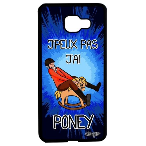 фото Чехол на мобильный galaxy a5 2016, "не могу - у меня пони!" шутка лошадь utaupia