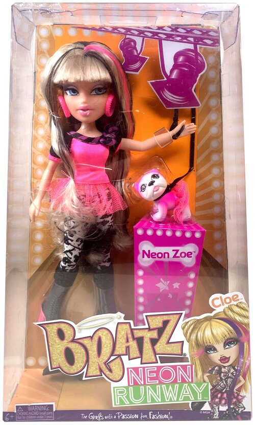 Кукла Братц Кло хлоя из серии Неоновая дорожка 2012 Bratz Neon Runway Cloe