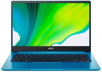 14" Ноутбук Acer Swift 3 SF314-59-55T0 (1920x1080, Intel Core i5 2.4 ГГц, RAM 8 ГБ, SSD 512 ГБ, Win10 Home), NX.A5QER.006, синий