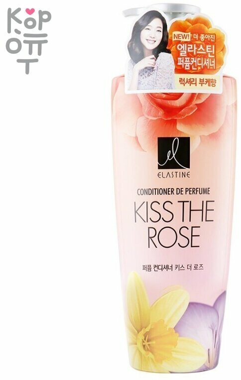 Кондиционер Elastine (Эластин) парфюмированный для всех типов волос kiss the rose 600мл LG Household & Health Care - фото №16