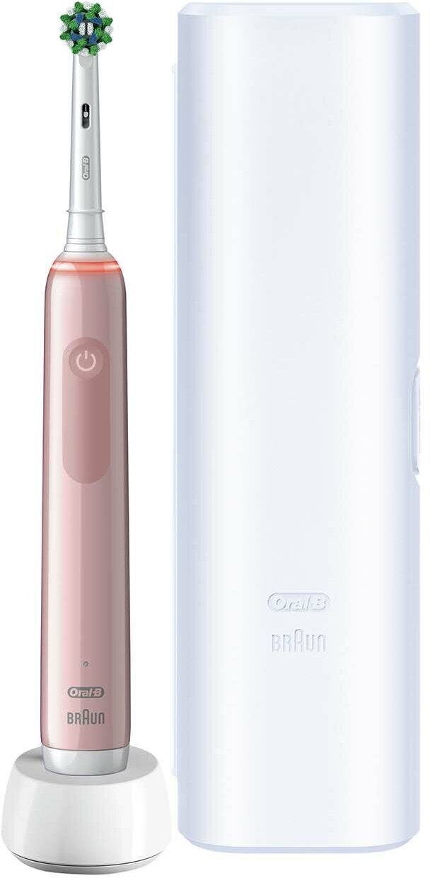 Электрическая зубная щетка Braun Pro 3/D505.513.3X Pink