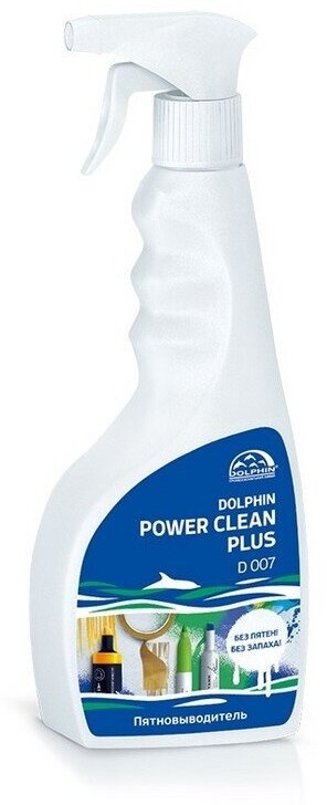 Универсальное чистящее средство Dolphin Power Clean Plus, нейтральное, беспенное, 0,5 л (D007-05)