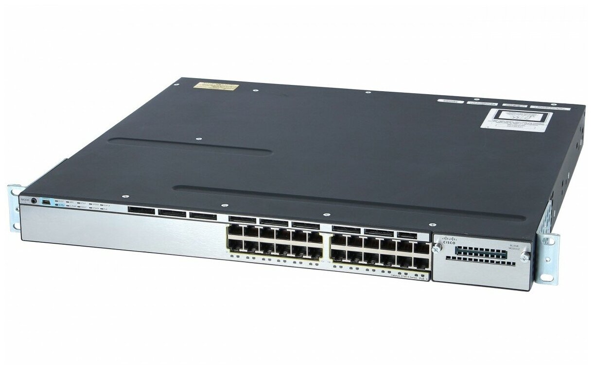 Коммутатор CISCO WS-C3750X-24P-S