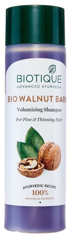 Шампунь для волос с маслом грецкого ореха (Bio Walnut Bark shampoo) Biotique | Биотик 190мл