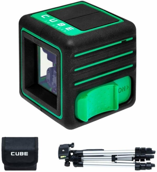 Нивелир ADA instruments Cube 3D Green Professional Edition (А00545) со штативом