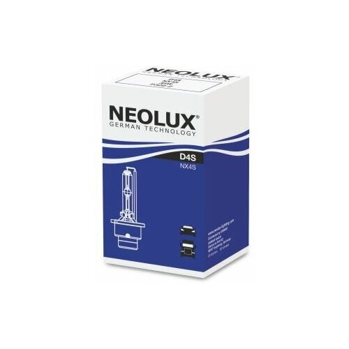 фото Лампа ксеноновая neolux d4s 42v-35w (p32d-5) 4500k (1 шт.)