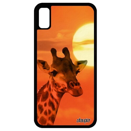 фото Чехол на телефон iphone xr, "жираф" животное жирафа utaupia
