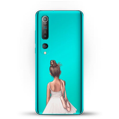 фото Силиконовый чехол юная балерина на xiaomi mi 10 andy & paul