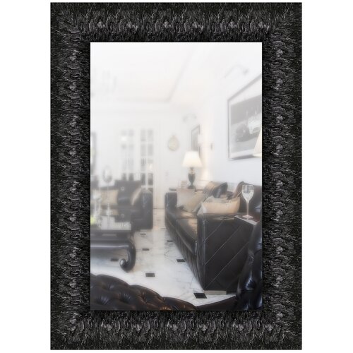 фото Зеркало в широкой раме 50 x 70 см, модель p080071 аурита