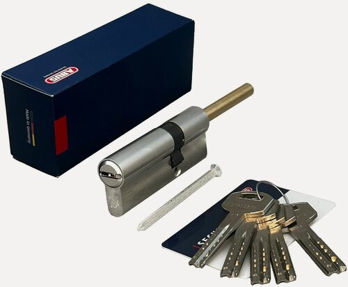 Изображение товара Механизм цилиндровый ABUS D12R491-27 ключ/шток 30-30 (60 мм) NI (5 key)