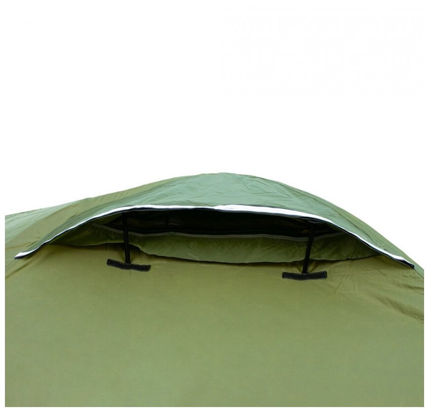 Палатка Tramp Mountain 2 (V2) экспед. 2мест. зеленый (TRT-22) - фото №2