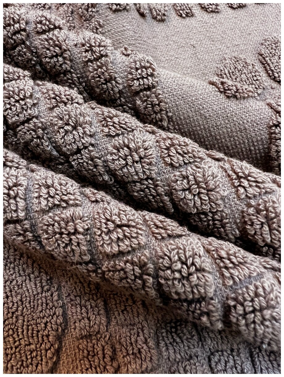 Полотенце-коврик для ног (50х70) 650гр/м2 - фотография № 4