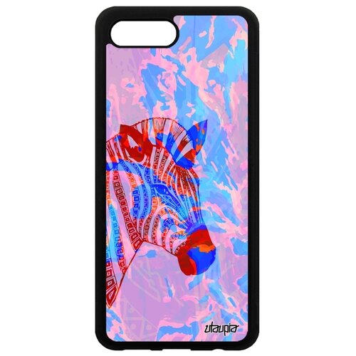 фото Чехол на телефон honor 10, "зебра" саванна horse utaupia