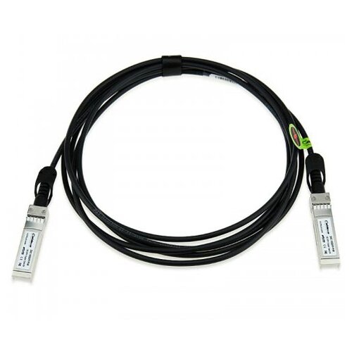 кабельная сборка huawei sfp 25g cu3m Кабель HUAWEI SFP+ - SFP+ (SFP-10G-CU3M), 3 м, черный