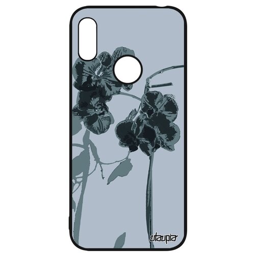 фото Чехол на смартфон y6 2019, "цветы" акварель флора utaupia