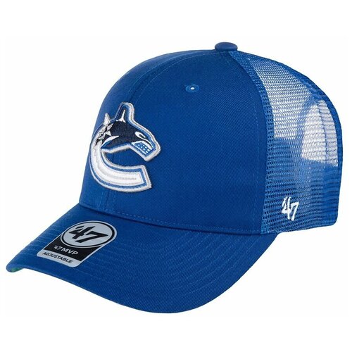 фото Бейсболка с сеточкой 47 brand h-brans19ctp vancouver canucks nhl, размер one '47 brand
