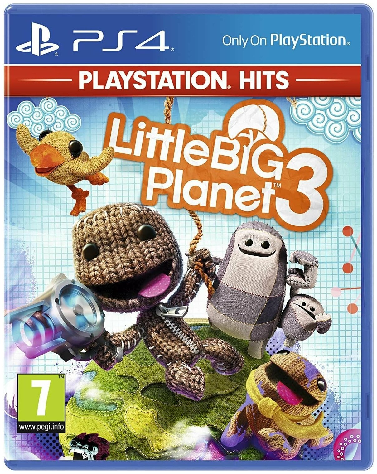 Игра LittleBigPlanet 3 (PlayStation 4 Русская версия)