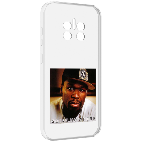 Чехол MyPads 50 Cent - Going No Where для Doogee V11 задняя-панель-накладка-бампер